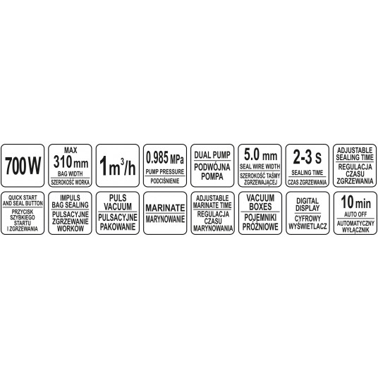 PAKOWARKA LISTWOWA 310MM -zdjęcie numer 5