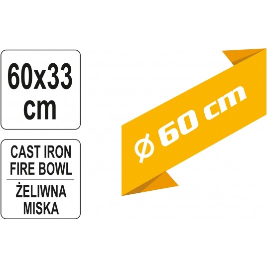 PALENISKO OGRODOWE 60CM -zdjęcie numer 3