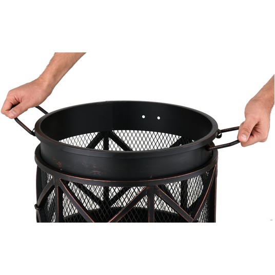 PALENISKO OGRODOWE STAL. KOKSOWNIK 42CM -zdjęcie numer 4