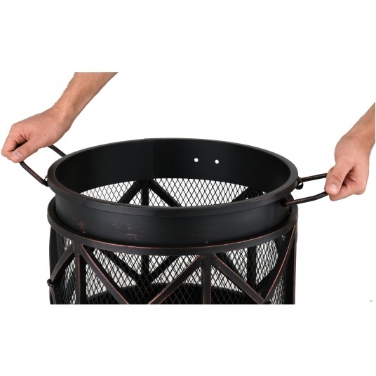 PALENISKO OGRODOWE STAL. KOKSOWNIK 42CM -zdjęcie numer 3