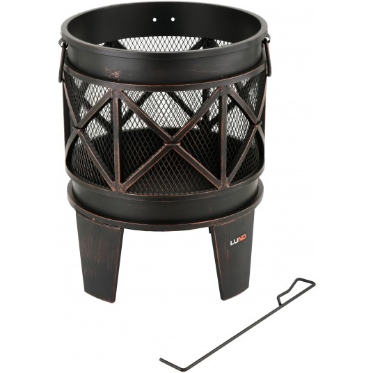 PALENISKO OGRODOWE STAL. KOKSOWNIK 42CM -zdjęcie numer 1