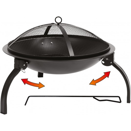 PALENISKO OGRODOWE STAL. Z RUSZTEM 56CM -zdjęcie numer 10