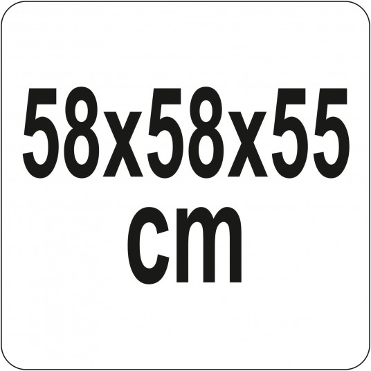 PALENISKO STAL 50CM, RUSZT, DREWUTNIA -zdjęcie numer 8