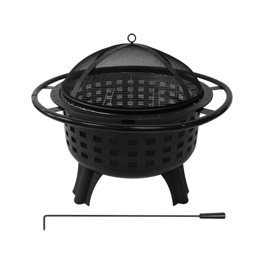 PALENISKO STALOWE Z RUSZTEM 57CM -zdjęcie numer 1