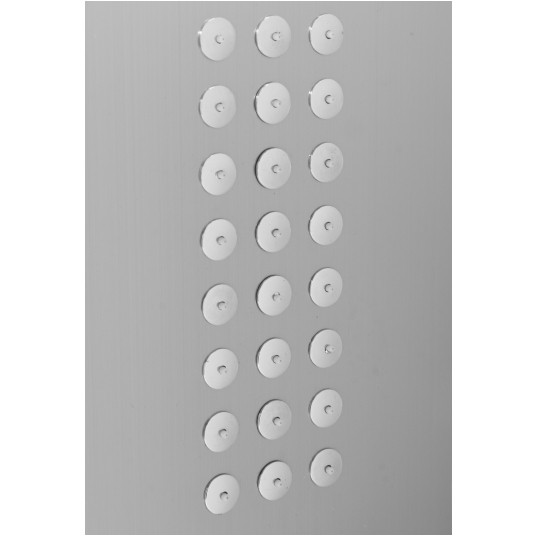 PANEL PRYSZNICOWY STEELY 1 INOX -zdjęcie numer 3