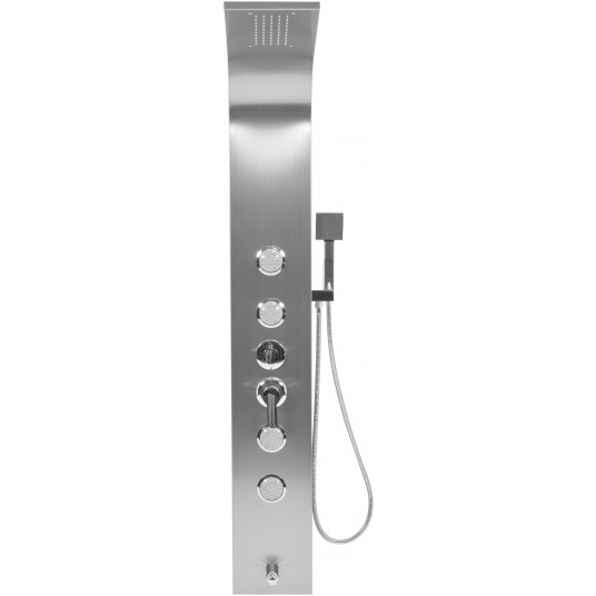 PANEL PRYSZNICOWY STEELY 2 INOX -zdjęcie numer 1