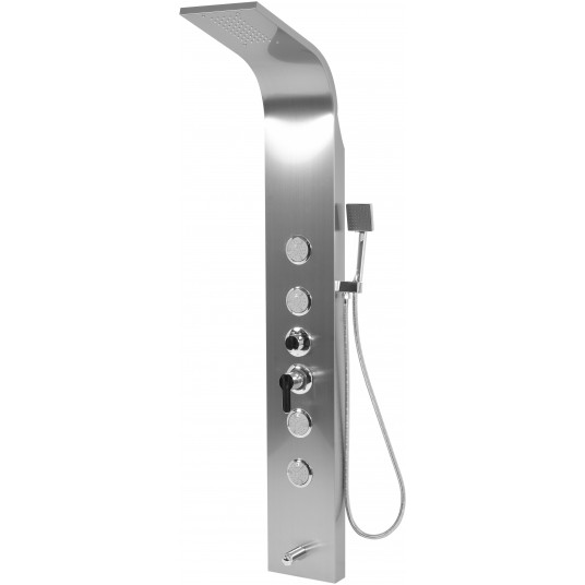 PANEL PRYSZNICOWY STEELY 2 INOX -zdjęcie numer 2