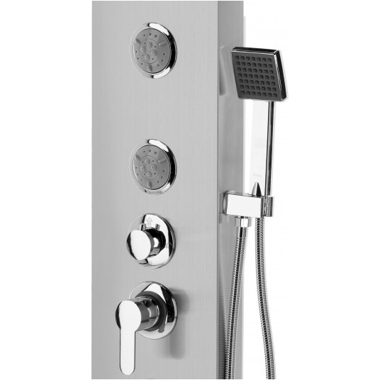 PANEL PRYSZNICOWY STEELY 2 INOX -zdjęcie numer 9