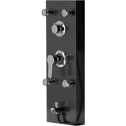 PANEL PRYSZNICOWY STEELY 5 BLACK TITAN. -zdjęcie numer 6