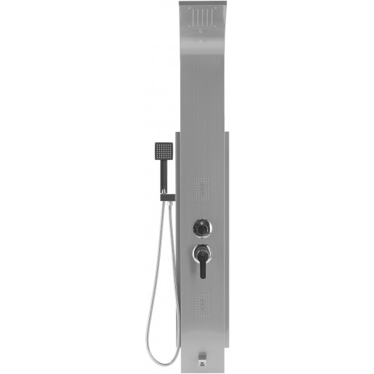 PANEL PRYSZNICOWY STEELY 6 INOX -zdjęcie numer 3