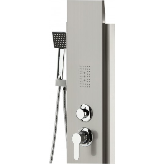 PANEL PRYSZNICOWY STEELY 6 INOX -zdjęcie numer 5