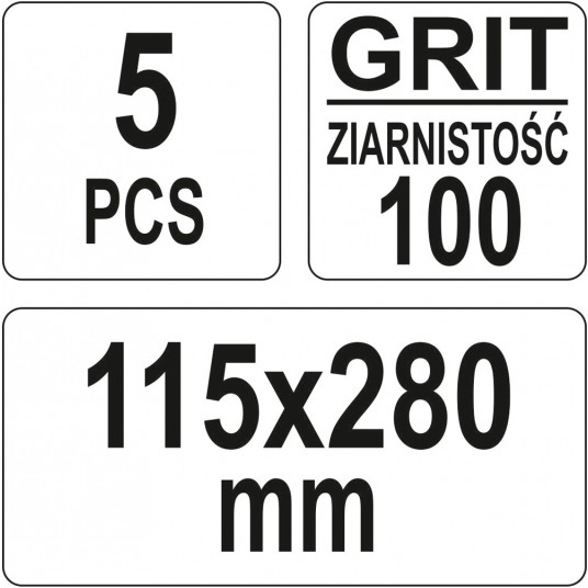 PAPIER ŚCIERNY D ARK. 115*280 GR.100 5sz -zdjęcie numer 3