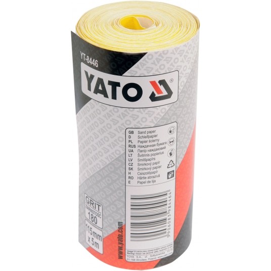 PAPIER ŚCIERNY D ROLKA 115MM*5M GR.180 -zdjęcie numer 3