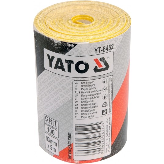 PAPIER ŚCIERNY D ROLKA 93MM*5M GR.100 -zdjęcie numer 2