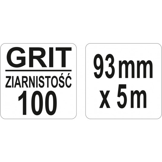 PAPIER ŚCIERNY D ROLKA 93MM*5M GR.100 -zdjęcie numer 3