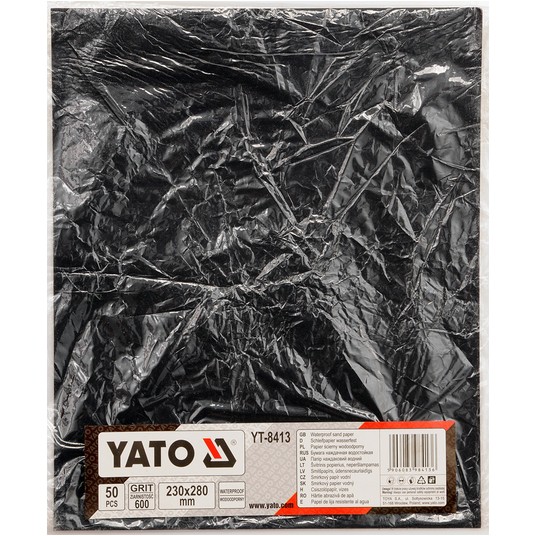 PAPIER ŚCIERNY WODOODP. A 230*280 GR.600 -zdjęcie numer 2