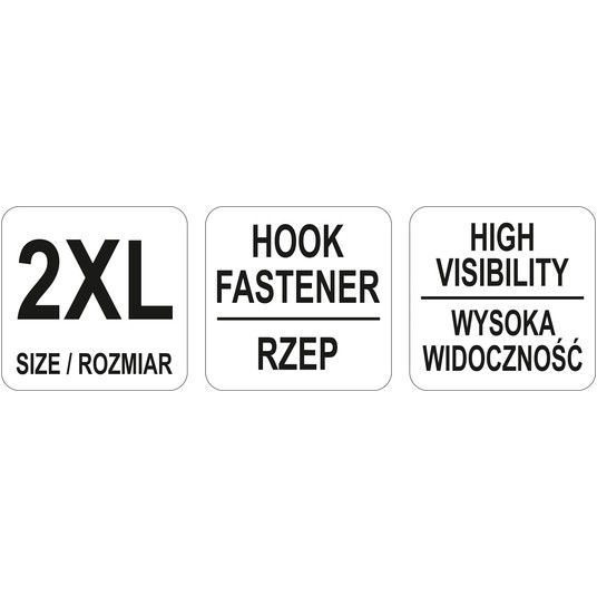 PAS ANTYPRZECIĄŻENIOWY POMARAŃCZOWY 2XL -zdjęcie numer 3