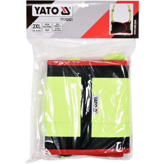 PAS ANTYPRZECIĄŻENIOWY ŻÓŁTY 2XL -zdjęcie numer 2