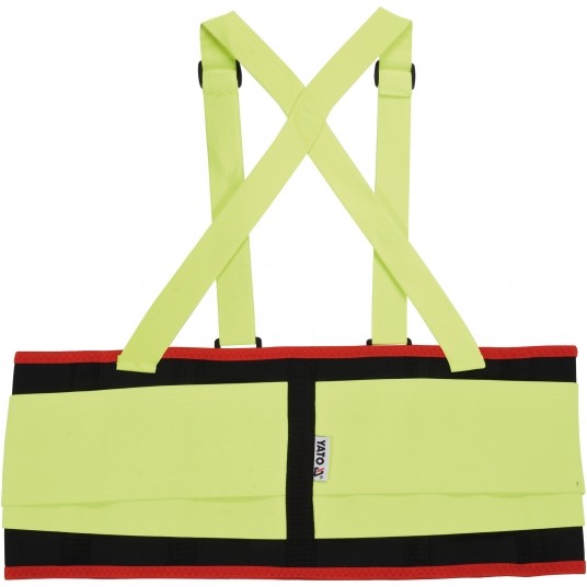 PAS ANTYPRZECIĄŻENIOWY ŻÓŁTY XL -zdjęcie numer 1