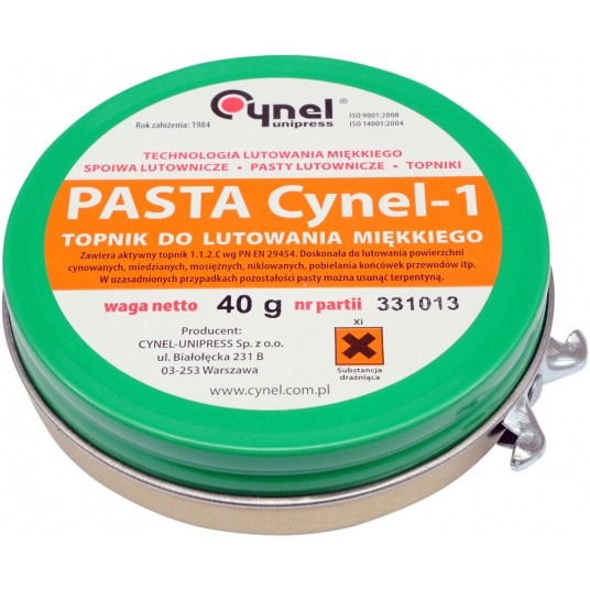 PASTA LUTOWNICZA 40G -zdjęcie numer 1