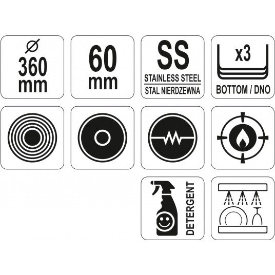 PATELNIA SS 36CM -zdjęcie numer 2