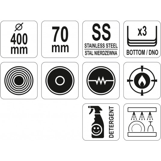 PATELNIA SS 40CM -zdjęcie numer 2