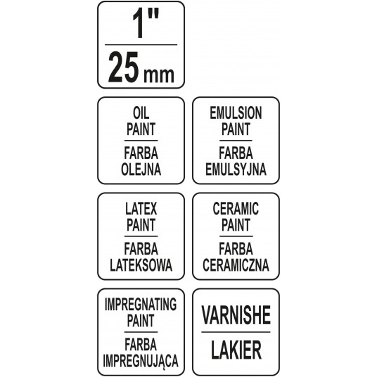 PĘDZEL ANGIELSKI AKRYL 2KA1" -zdjęcie numer 4