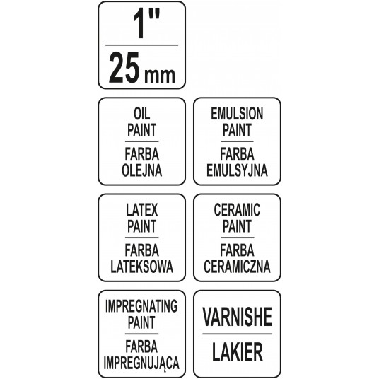 PĘDZEL ANGIELSKI AKRYL MA1" -zdjęcie numer 3