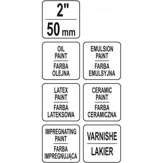 PĘDZEL ANGIELSKI AKRYL MA2" -zdjęcie numer 3