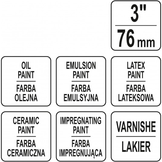 PĘDZEL ANGIELSKI AKRYL MA3" -zdjęcie numer 3