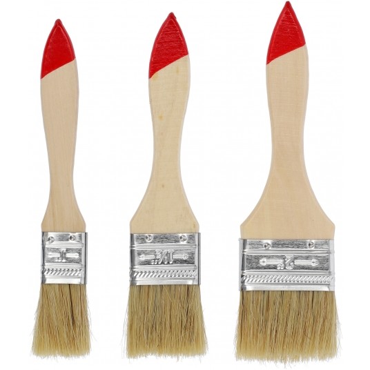 PĘDZLE MALARSKIE 3 SZT 1"-1,5"-2" -zdjęcie numer 2