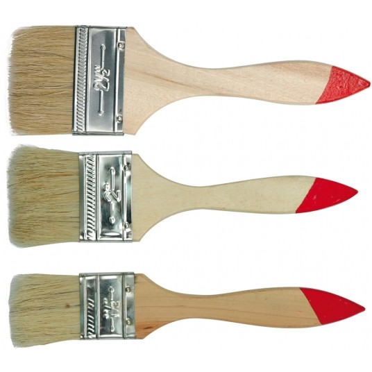 PĘDZLE MALARSKIE 3 SZT 1,5"-2"-2,5" -zdjęcie numer 1