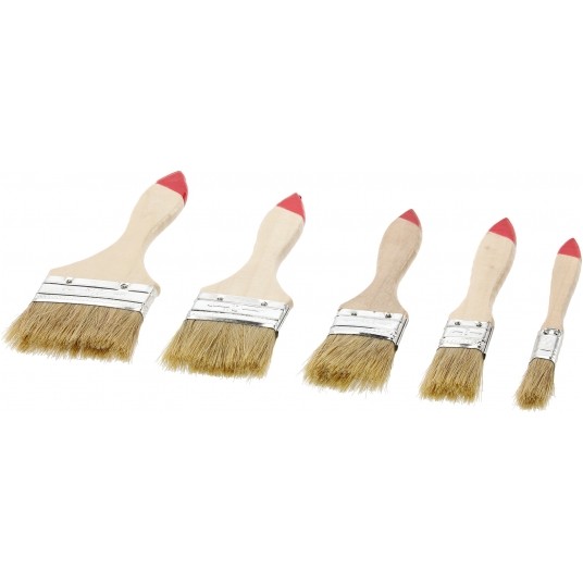 PĘDZLE MALARSKIE 5 SZT 0,5"-2,5" -zdjęcie numer 3