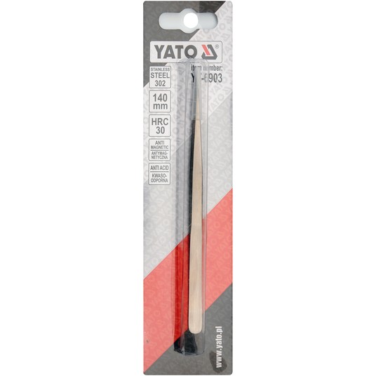 PĘSETA PROSTA 140MM -zdjęcie numer 2