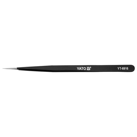 PĘSETA PROSTA ANTYSTAT.140MM POWLEKANA -zdjęcie numer 1
