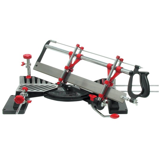 PIŁA KĄTOWA 550MM UCHYLNA -2 KĄTY CIĘCIA -zdjęcie numer 1
