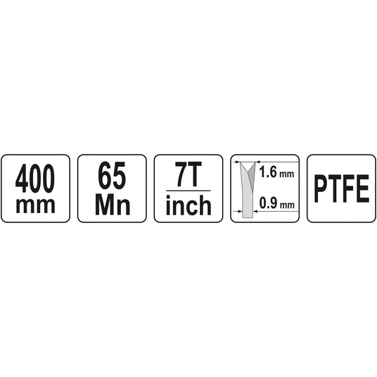 PIŁA PŁATNICA 400 MM, PTFE -zdjęcie numer 5