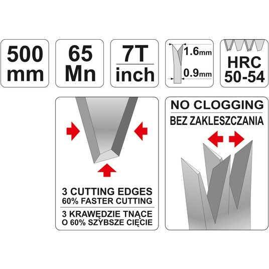 PIŁA PŁATNICA 500MM -zdjęcie numer 2