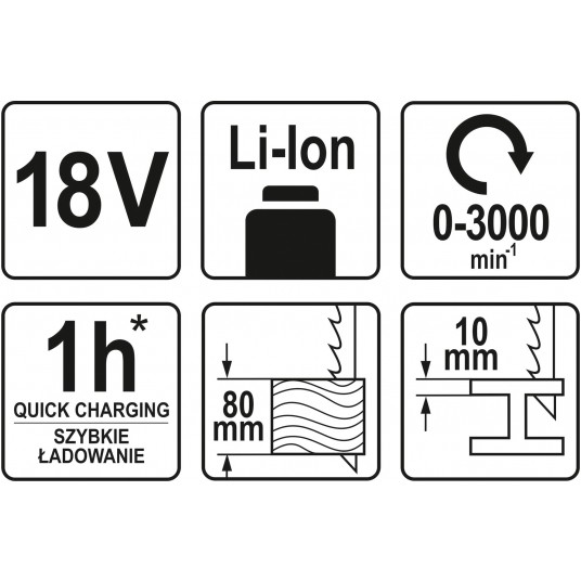 PIŁA SZABLASTA 18V - BODY -zdjęcie numer 4