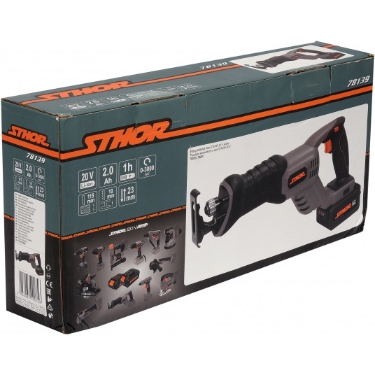 PIŁA SZABLASTA 20V 0-3000 MIN-1 - 2AH -zdjęcie numer 3