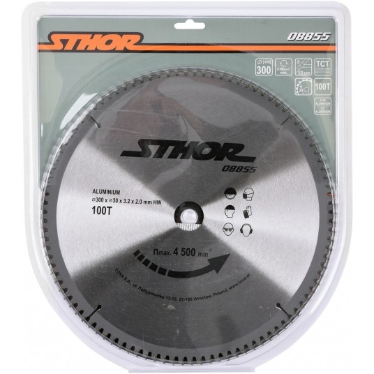 PIŁA TARCZOWA DO ALUMINIUM D300 T100 d30 -zdjęcie numer 1