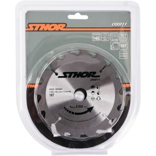 PIŁA TARCZOWA Z WĘGLIKIEM D140 T16 d20 -zdjęcie numer 2