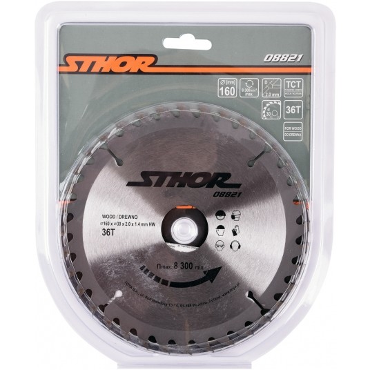 PIŁA TARCZOWA Z WĘGLIKIEM D160 T36 d30 -zdjęcie numer 2