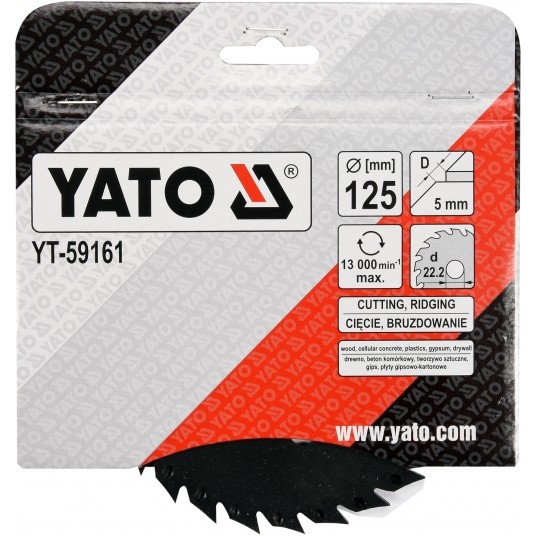 PIŁA TARNIKOWA DO DREWNA 125MM -zdjęcie numer 4