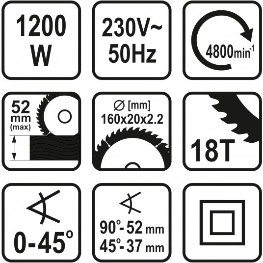 PILARKA 1200W 160MM -zdjęcie numer 4