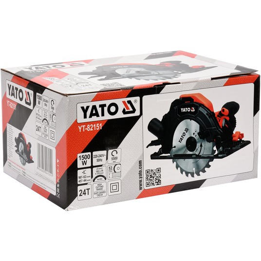 PILARKA TARCZOWA 185MM 1500W 5500 OBR/MI -zdjęcie numer 3