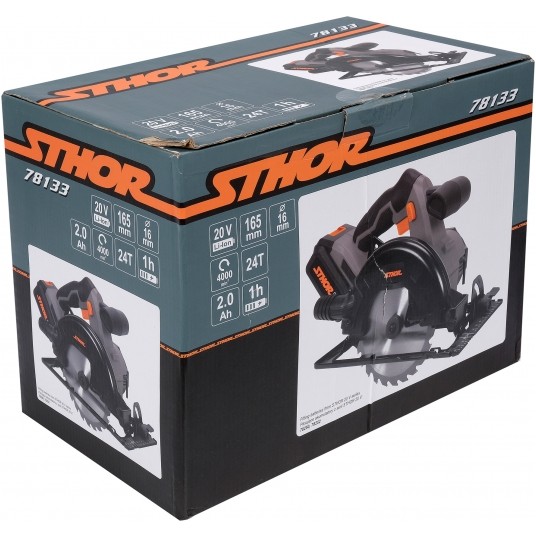 PILARKA TARCZOWA 20V 165MM - 2AH -zdjęcie numer 4