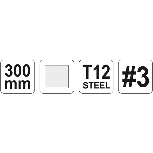 PILNIK DO METALU KWADRATOWY 300MM #3 -zdjęcie numer 2