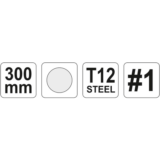 PILNIK DO METALU OKRĄGŁY 300MM #1 -zdjęcie numer 2