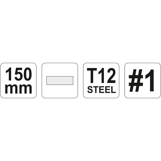 PILNIK DO METALU PŁASKI 150MM #1 -zdjęcie numer 2